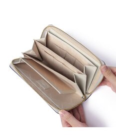 PELLE BORSA ラウンドコンパクト長財布 Minato ミナト 3506