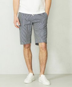 JOSEPH ABBOUD MOUNTAIN 【SPACE／UNISEX】ストライプイージーショートパンツ