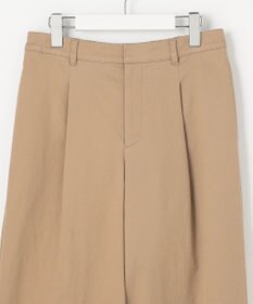 J.PRESS LADIES S 【洗える】20チノストレッチ ワイドパンツ