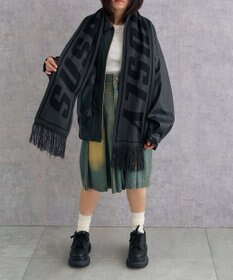 WEGO 【ユニセックス着用ITEM】ロゴマフラー