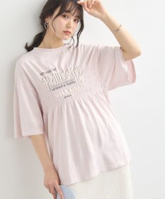 earth music&ecology ピグメントシャーリングプルオーバー