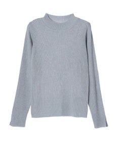 earth music&ecology シアーリブニットプルオーバー