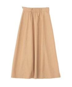 YECCA VECCA プリーツMIXフレアスカート