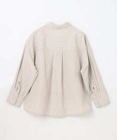 ANY 【洗濯機可】ストライプドロストシャツ