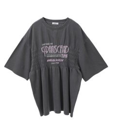 earth music&ecology ピグメントシャーリングプルオーバー