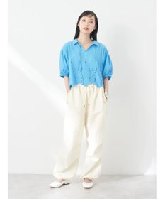 earth music&ecology エンブロイダリープルオーバー