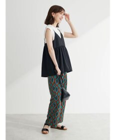 Green Parks 切替ギャザーキャミソール