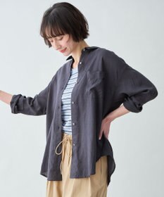 ANY 【Sサイズあり】ヨーロピアンリネンオーバーシャツ