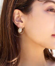 Tiaclasse カラーアクリル＋フープピアス