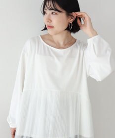 Green Parks プリーツチュールドッキングプルオーバー