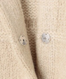 uncrave フィラメントモヘアニット 2WAYカーディガン