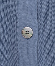 J.PRESS LADIES 【洗える】 ガスコットンアウター キーネック カーディガン