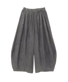 YECCA VECCA デニムコクーンドレープパンツ