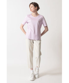 DAKS ロゴ刺繍ベーシックTシャツ