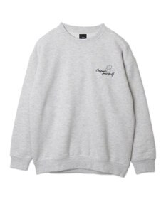 WEGO 【ユニセックス着用ITEM】ガールイラストグラフィックプルオーバー