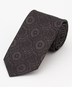 JOSEPH HOMME 【日本製】モスクジャガード　ネクタイ ダークブラウン系7