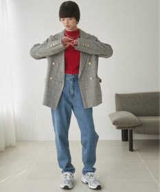 WEGO 【ANGIE VINTAGE/セレモニー】金ボタン ダブルブレザージャケット