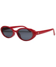 WEGO 【ユニセックス着用ITEM】オーバルカラーレンズアイウェア