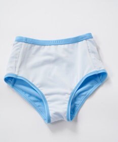 OP／FILA 【marie claire ENFANTS】フリル襟付き長袖ラッシュガード型水着