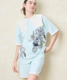 une nana cool 【ムーミン】MOOMIN × une nana ccol　プルオーバー&ハーフパンツセット