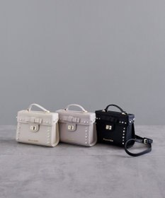 Maison de FLEUR EC限定フロントリボントップハンドルバッグ