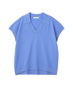 AMERICAN HOLIC フレンチスリーブスキッパールーズニットプルオーバー