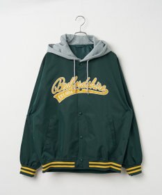 WEGO 【ユニセックス着用ITEM】フードワッペンスタジャン