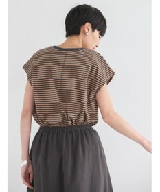 AMERICAN HOLIC 接触冷感フレンチスリーブカットプルオーバー