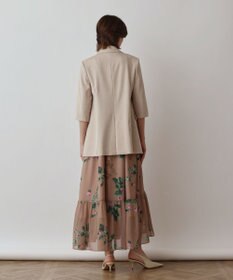 GRACE CONTINENTAL プリントセパレートワンピース