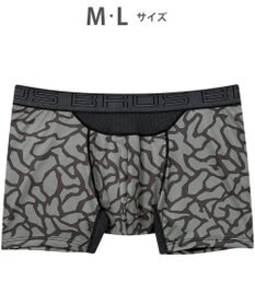 WACOAL MEN ボクサーパンツ 風が通ってムレ軽減。 ダブルエアスルータイプ 吸汗速乾 前閉じ GT3910 /ブロス バイ ワコールメン