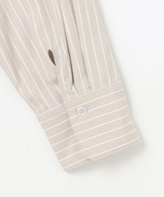 ANY 【洗濯機可】ストライプドロストシャツ