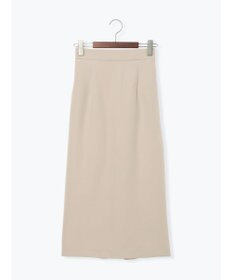 Te chichi 【雑誌掲載アイテム】ダブルクロスイージーナロースカート