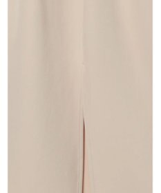 Te chichi 【雑誌掲載アイテム】ダブルクロスイージーナロースカート