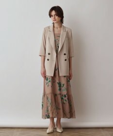 GRACE CONTINENTAL プリントセパレートワンピース