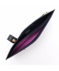 A.D.M.J. 【牛革】スパニッシュレザー/モーツァルト スワロフスキー・クリスタル付 スリムウォレット