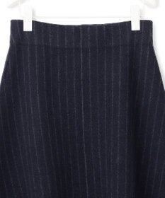 ICB ミルドウール ストライプ柄ニットスカート