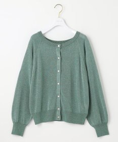 ANY SIS 【洗える】ラメ カーディガン