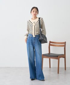 earth music&ecology ボウタイニットプルオーバー