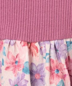 ANY KIDS 花柄ドッキングワンピース