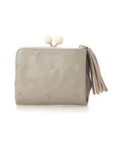 UNBILLION 【テレビ ドラマ着用アイテム】perche アクリル玉がま口2つ折り財布