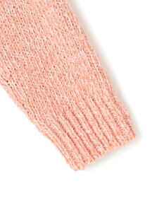 23区 L 【先行予約】コットンコードミックス クロップド ニット