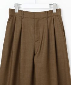 自由区 デニムライクツイルワイド パンツ