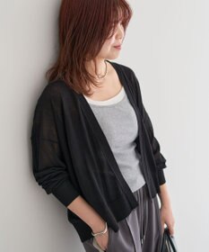 Green Parks 接触冷感ゆったりカーディガン