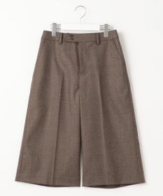 J.PRESS LADIES 【洗える】フラノハンドウォッシュ キュロット パンツ