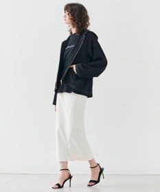 BEIGE， 【洗える】BROOM / スウェット風オーバーサイズドロストパーカー