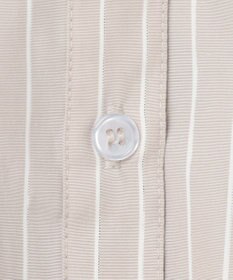 ANY 【洗濯機可】ストライプドロストシャツ