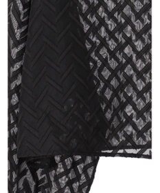 earth music&ecology ツッキリジャガードショートブラウス