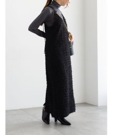 Te chichi カットジャガードキャミワンピース