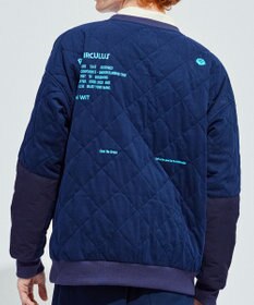 PW CIRCULUS 【裏地付き/防寒】【MEN】キルティングスエットプルオーバー