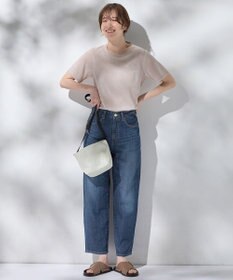 ANY L 【洗濯機可】ラメテレコTシャツ